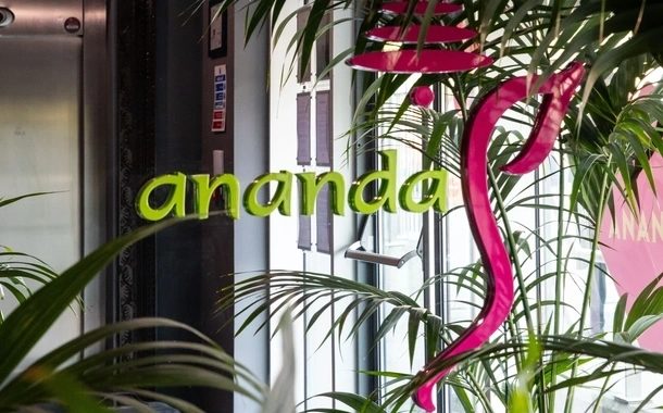The entrance to Ananda restaurant in Dundrum, Dublin