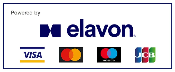 Card scheme logo: Visa, Mastercard, Maestro, JCB