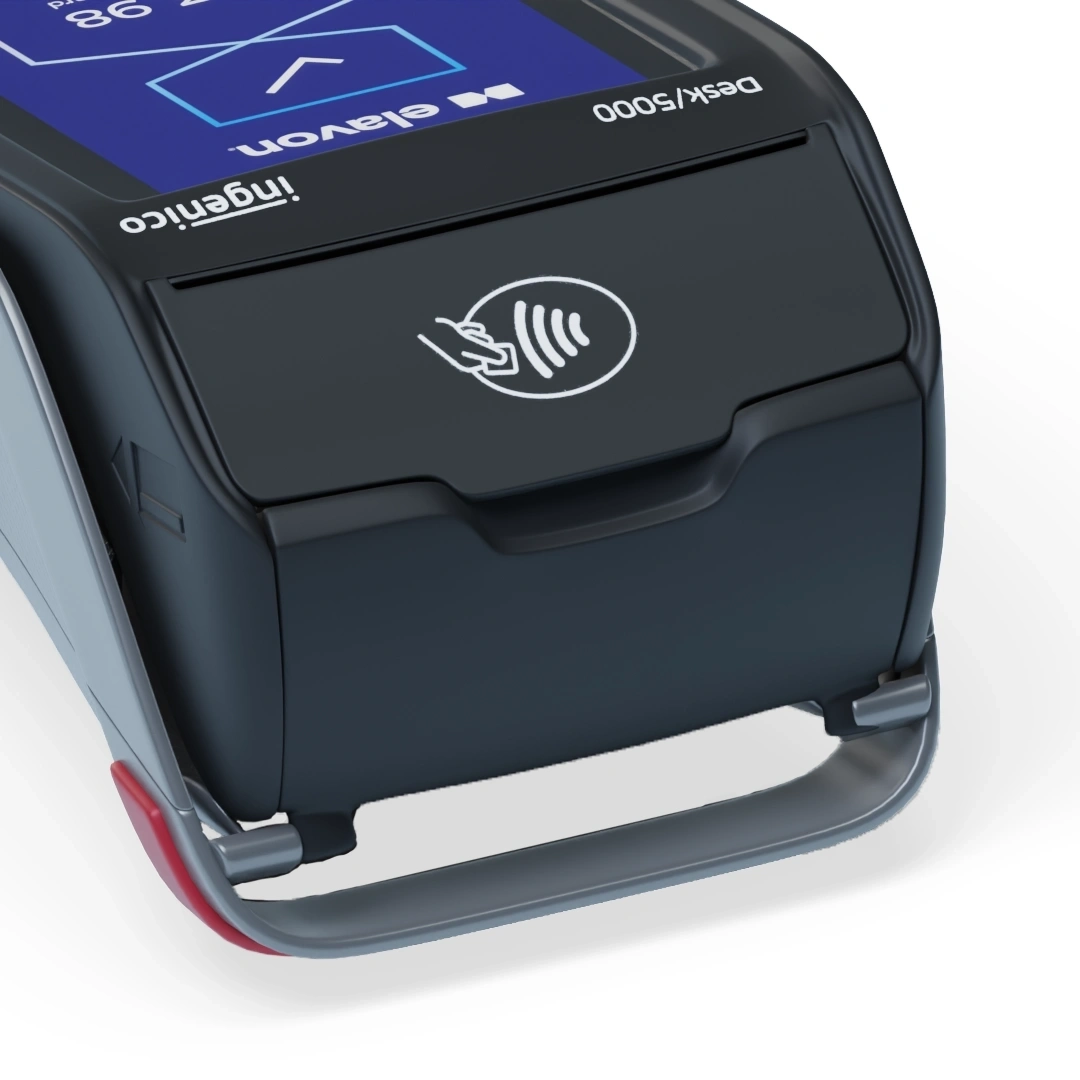 Tetra Move close up of contactless area