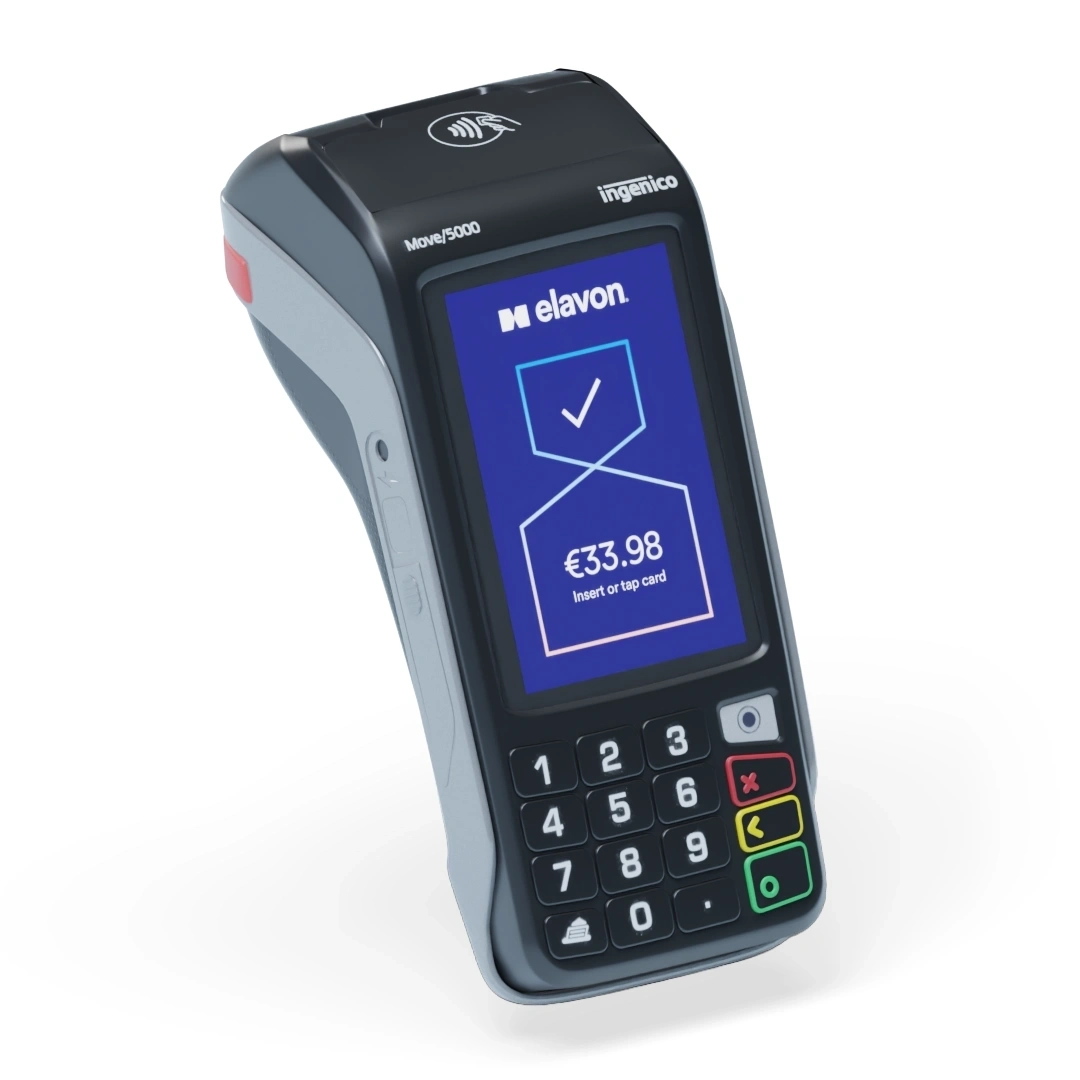 Tetra desk full side angle view